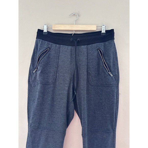 Athleta Womens Flux Street Jogger Size Medium Gray Athleisure Gym Active Lounge - Picture 2 of 11